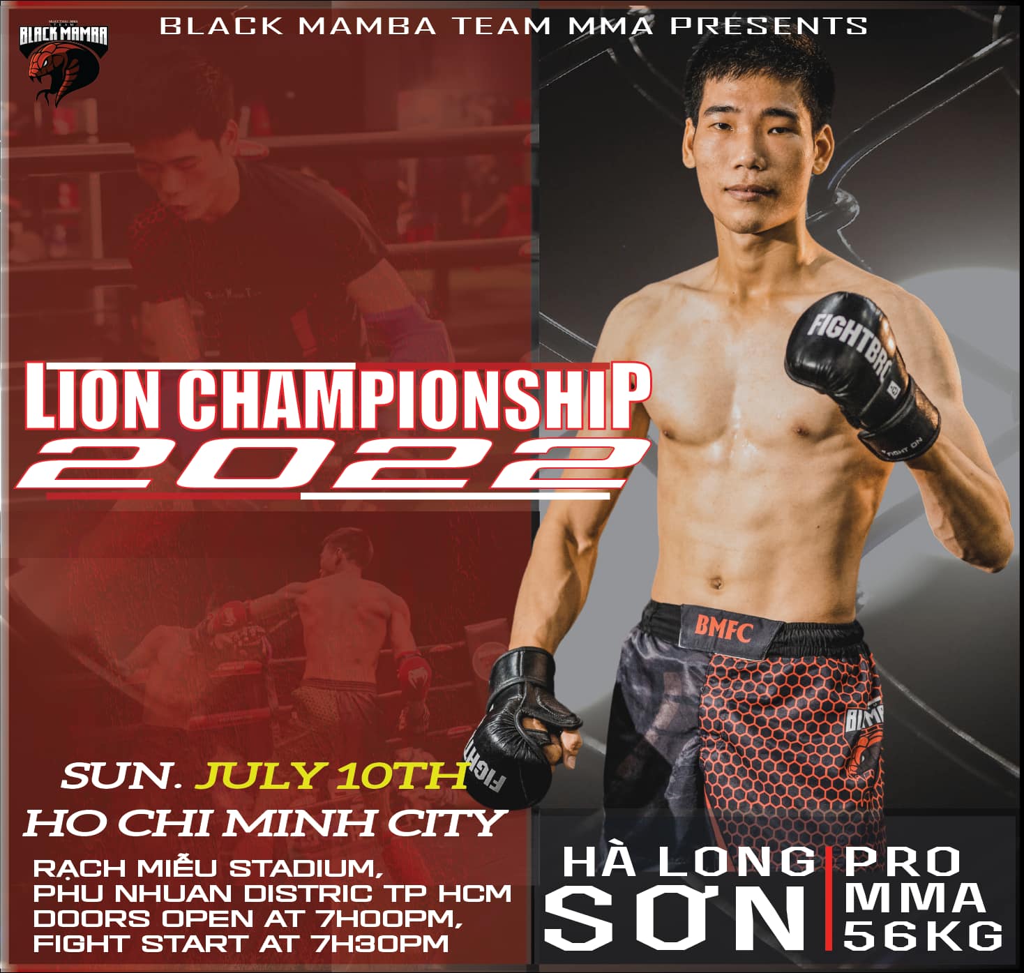Hà Long Sơn đến từ câu lạc bộ MMA Black Mamba