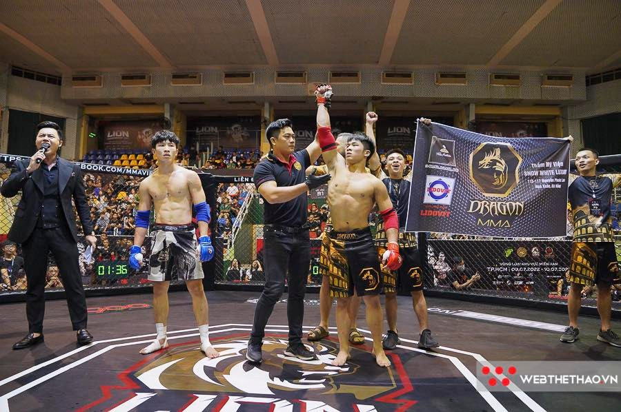 Nguyễn Trung Hải là một tài năng trẻ thuộc Dragon MMA Center